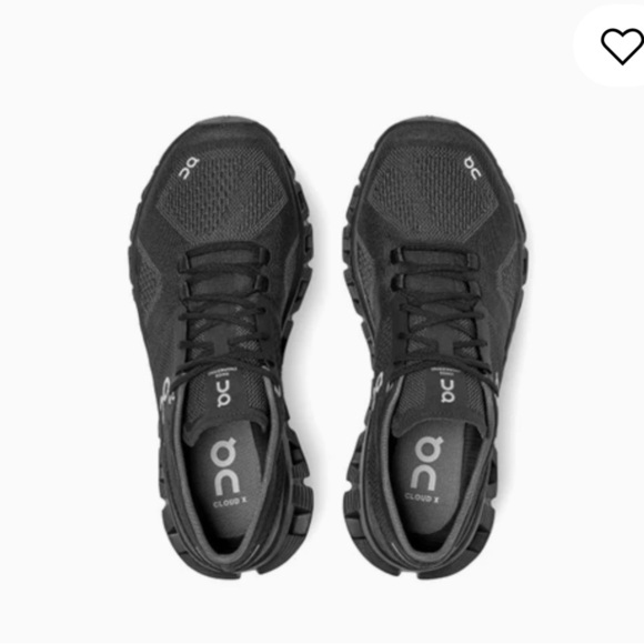 On Running Cloud X 40.99701 Black Asphalt Running Sneakers Size Women’s 8z - Picture 9 of 15